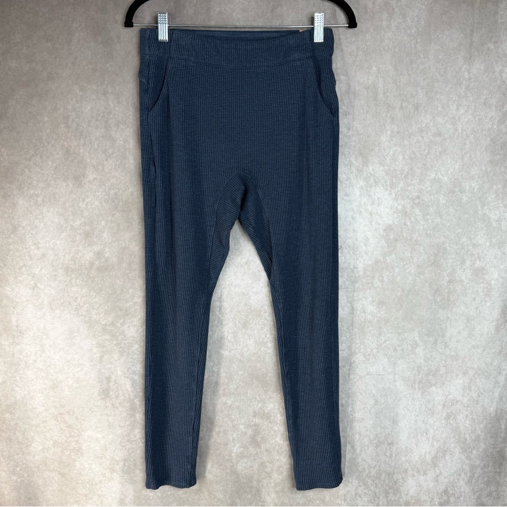 Lunya Restore Thermal High Rise Leggings Pants Inโ Blue Gray Women's Size S